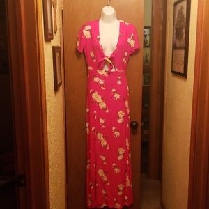 Beautiful Red high low dress NWOT sz M